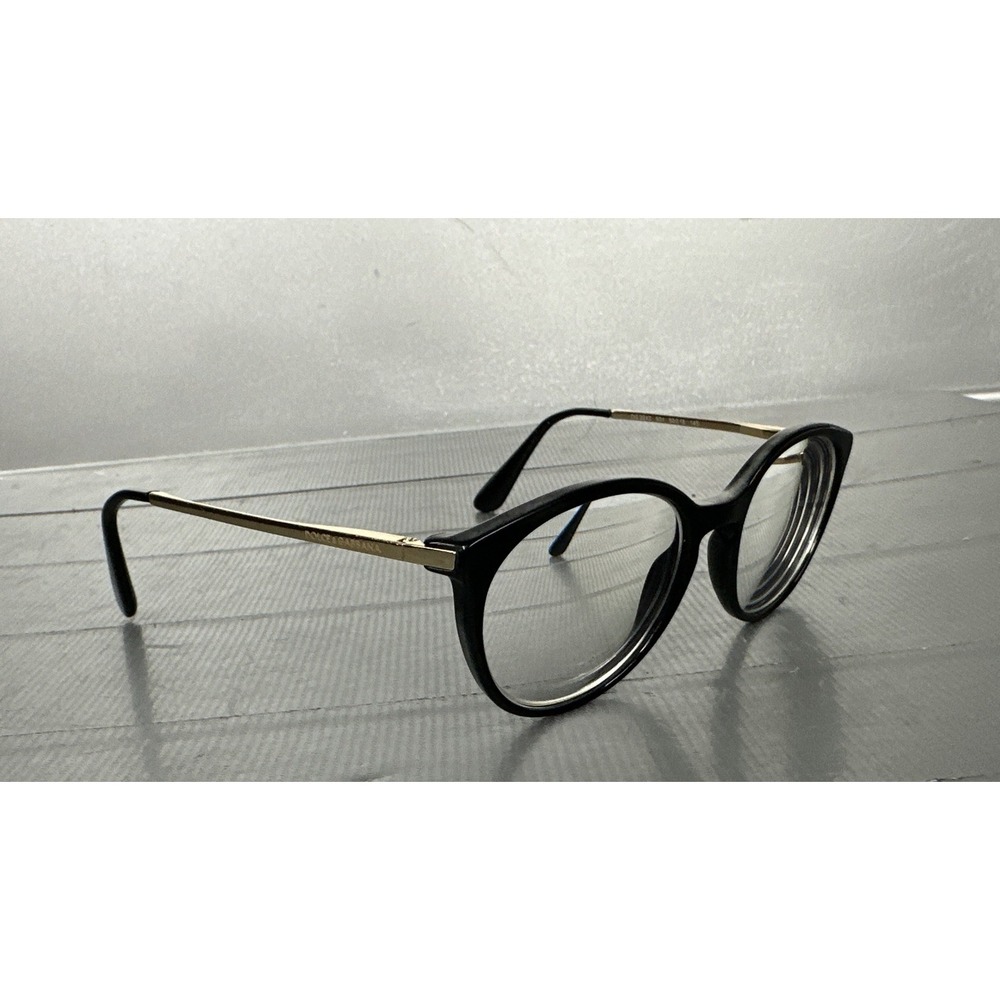 DOLCE & GABBANA DG3242 501 Black 50 mm Women's Eyeglasses